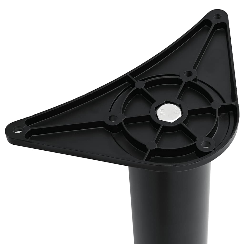 Picioare de masă reglabile în înălțime, negru, 710 mm Picioare de masă reglabile în înălțime, negru, 710 mm