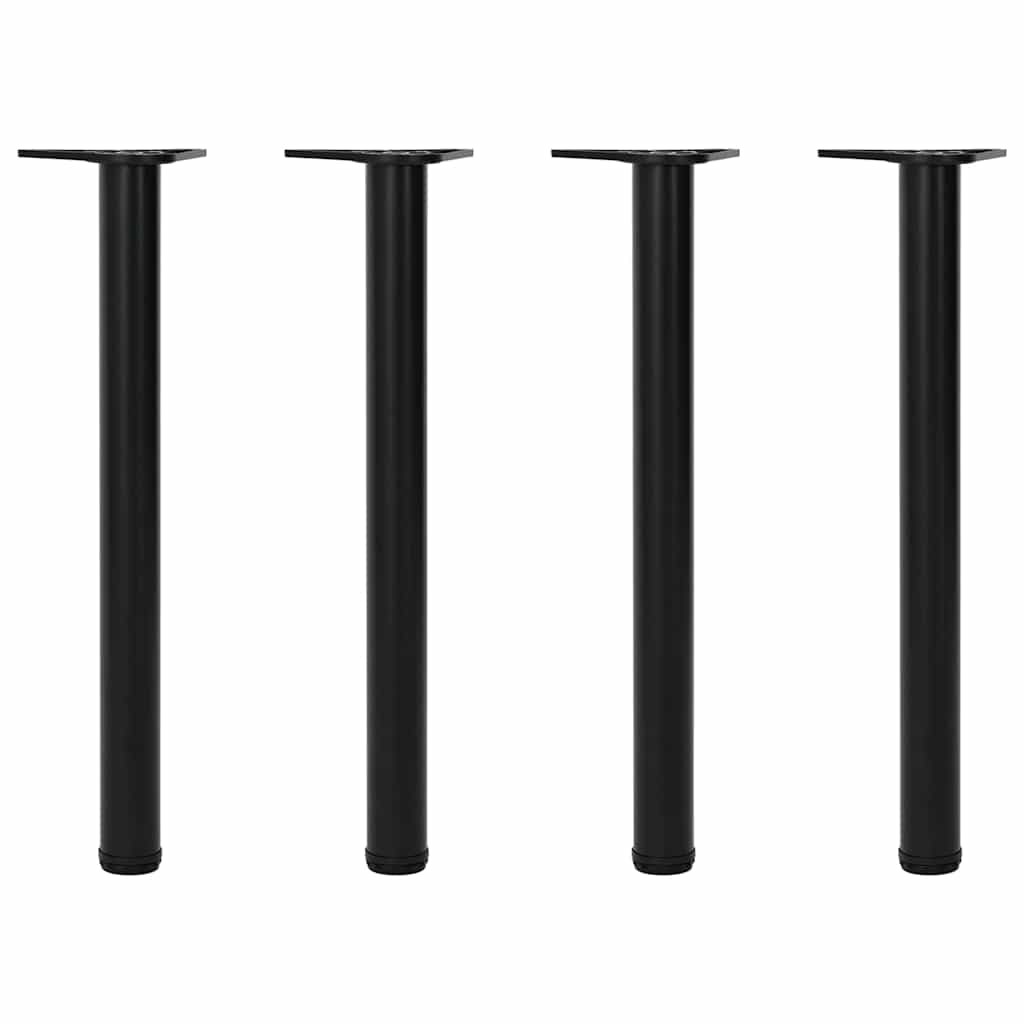 Picioare de masă reglabile în înălțime, negru, 710 mm Picioare de masă reglabile în înălțime, negru, 710 mm