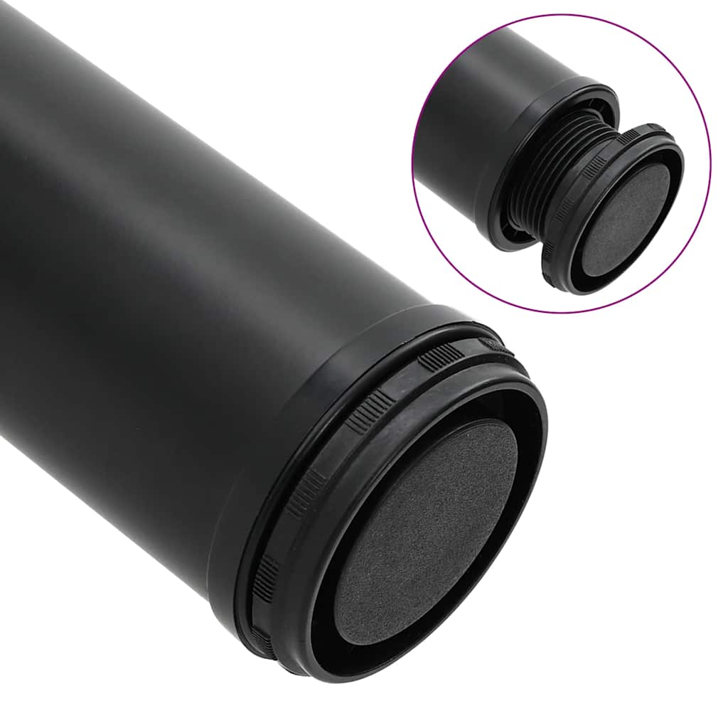 Picioare de masă reglabile în înălțime, 870 mm, negru, 4 buc. Picioare de masă reglabile în înălțime, 870 mm, negru, 4 buc.