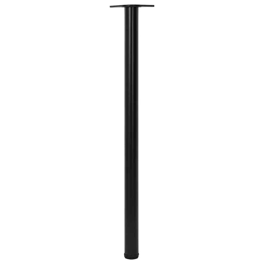 Picioare de masă reglabile pe înălțime 4 buc., negru, 1100 m Picioare de masă reglabile pe înălțime 4 buc., negru, 1100 m