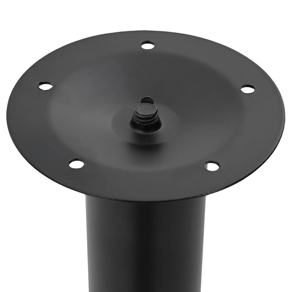 Picioare telescopice de masă, 2 buc., negru, 710 mm-1100 mm Picioare telescopice de masă, 2 buc., negru, 710 mm-1100 mm