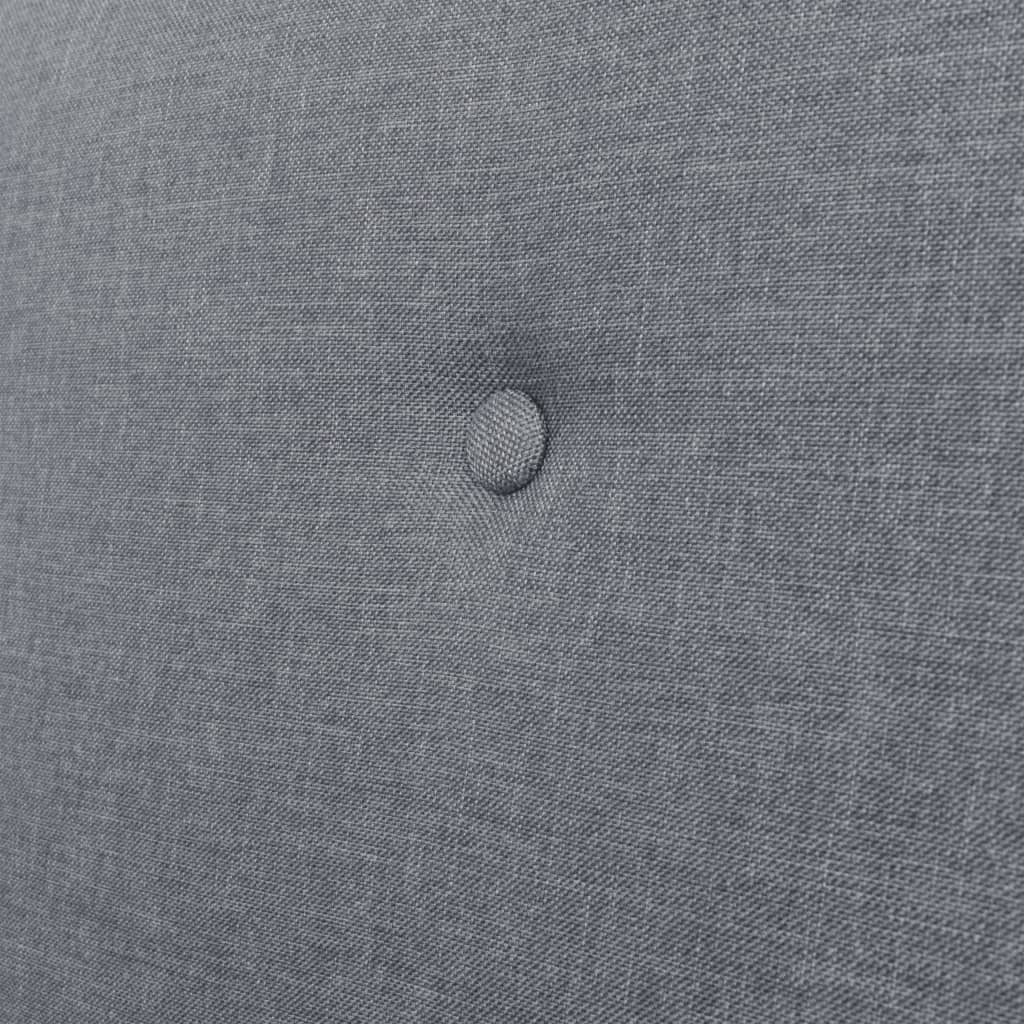 vidaXL Canapea cu 2 locuri, gri deschis, material textil vidaXL Canapea cu 2 locuri, gri deschis, material textil