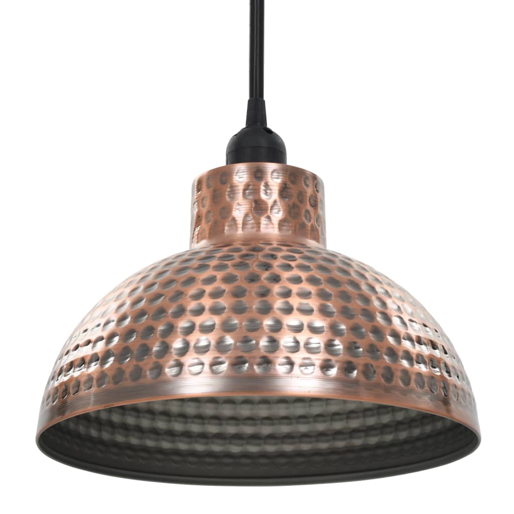 vidaXL Lustre semisferice de culoare arămie, 2 buc. vidaXL Lustre semisferice de culoare arămie, 2 buc.