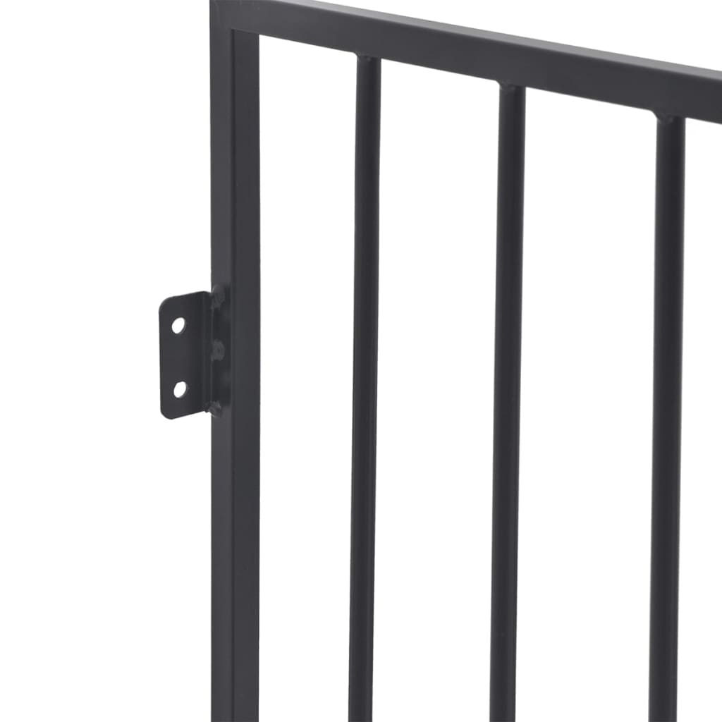 vidaXL Gard de protecție din oțel pentru șemineu, Negru vidaXL Gard de protecție din oțel pentru șemineu, Negru