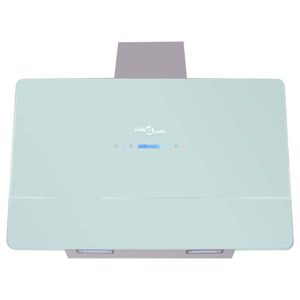 vidaXL Hotă cu afișaj tactil 900 mm, Albă vidaXL Hotă cu afișaj tactil 900 mm, Albă