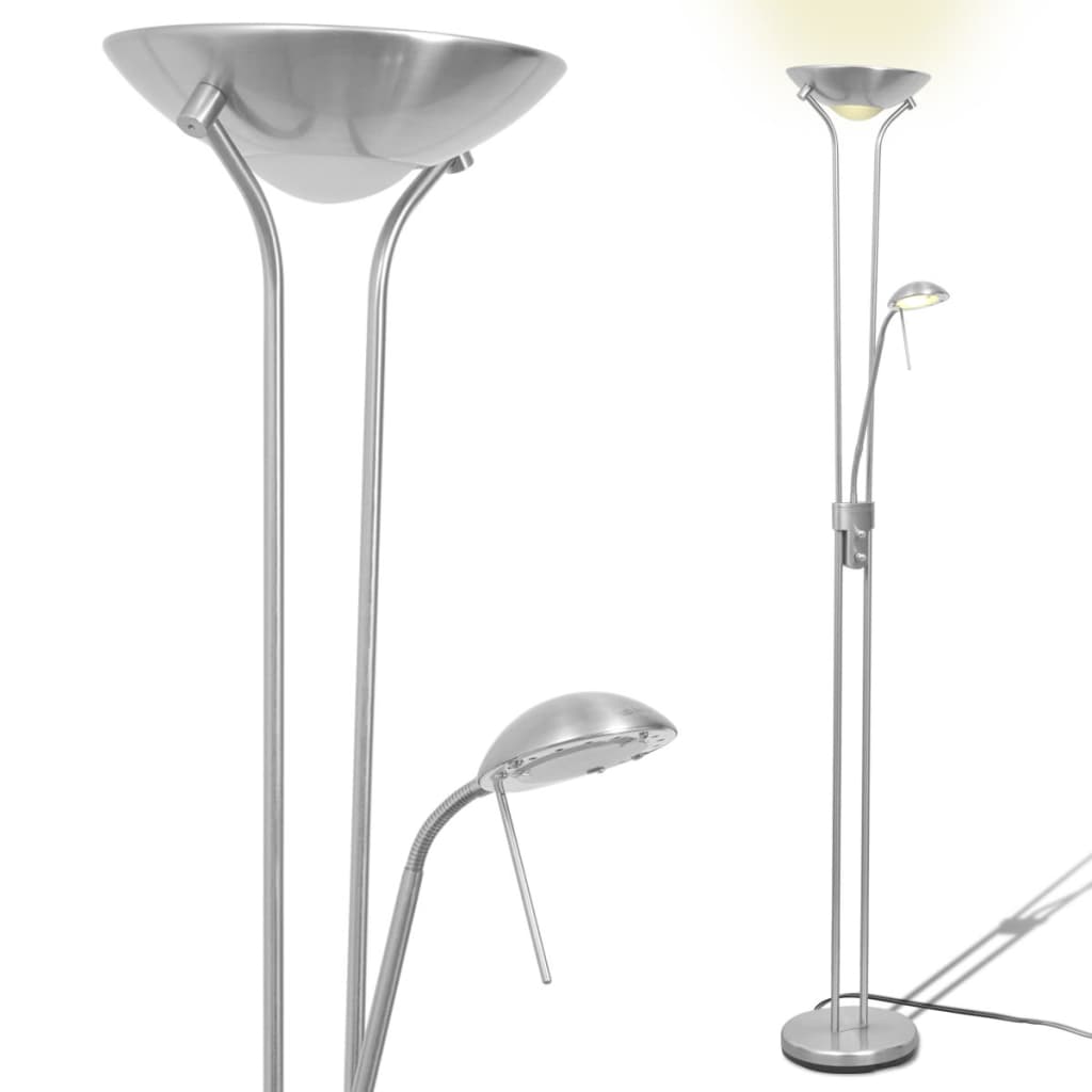 vidaXL Lampă de podea cu LED reglabilă, 23 W vidaXL Lampă de podea cu LED reglabilă, 23 W