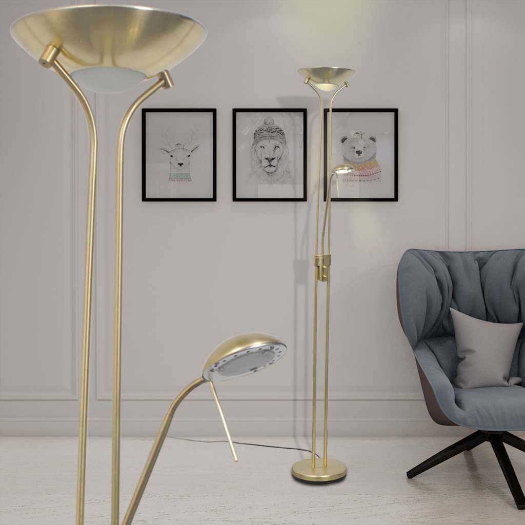 vidaXL Lampă de podea cu LED reglabilă, 23 W vidaXL Lampă de podea cu LED reglabilă, 23 W