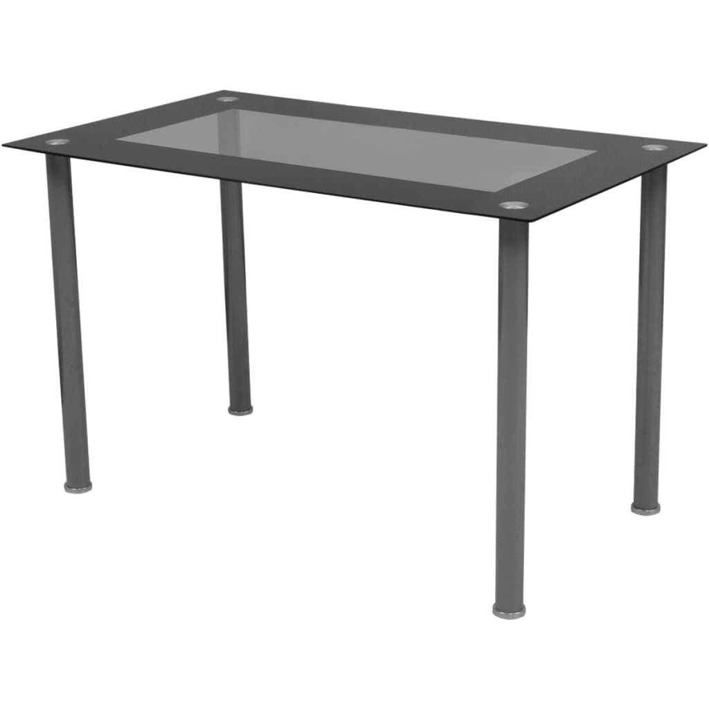 vidaXL Set masă cu scaune, 5 piese, Alb vidaXL Set masă cu scaune, 5 piese, Alb