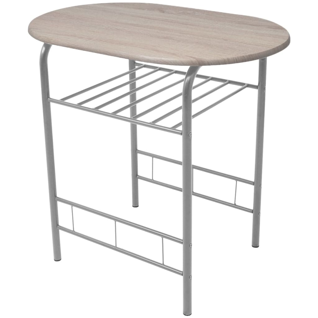 vidaXL Set mobilier bar pentru mic dejun, MDF