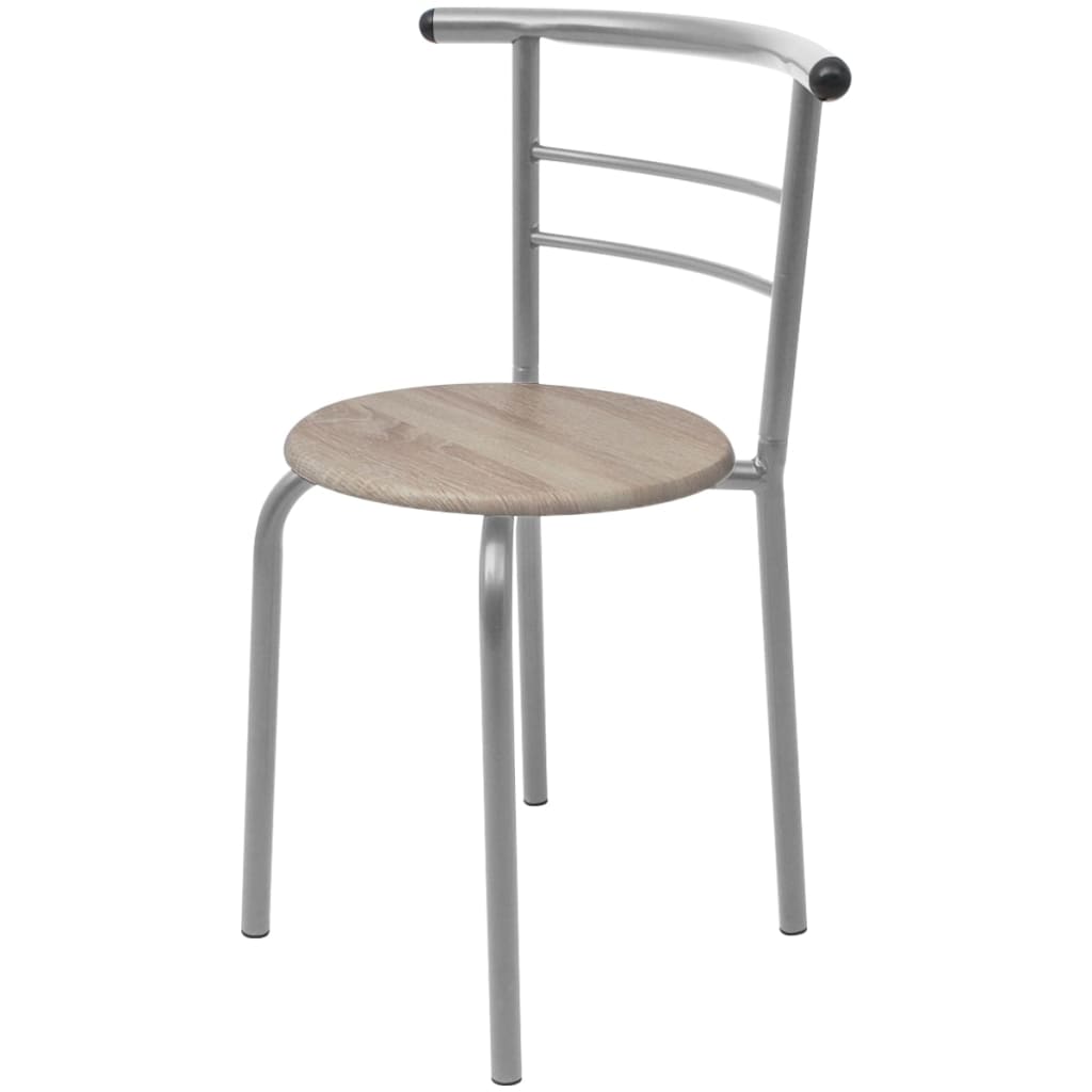 vidaXL Set mobilier bar pentru mic dejun, MDF