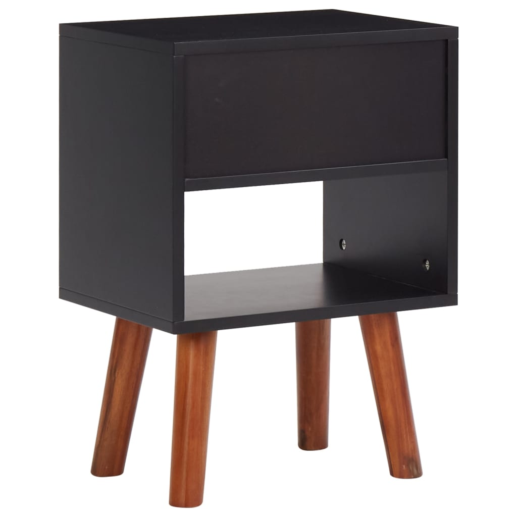 vidaXL Noptiere, 2 buc., 40x30x57 cm, lemn masiv de acacia