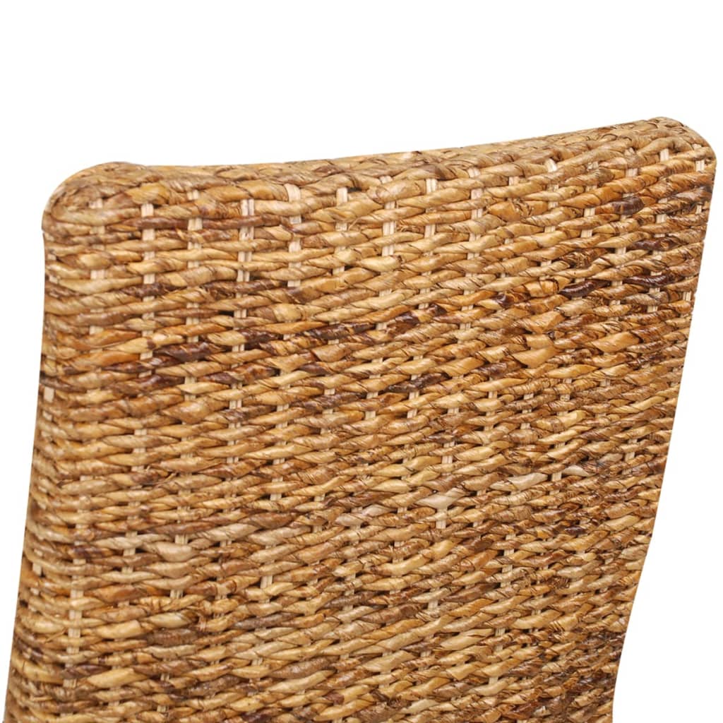 vidaXL Scaune de bucătărie, 2 buc., abaca & lemn masiv de mango vidaXL Scaune de bucătărie, 2 buc., abaca & lemn masiv de mango