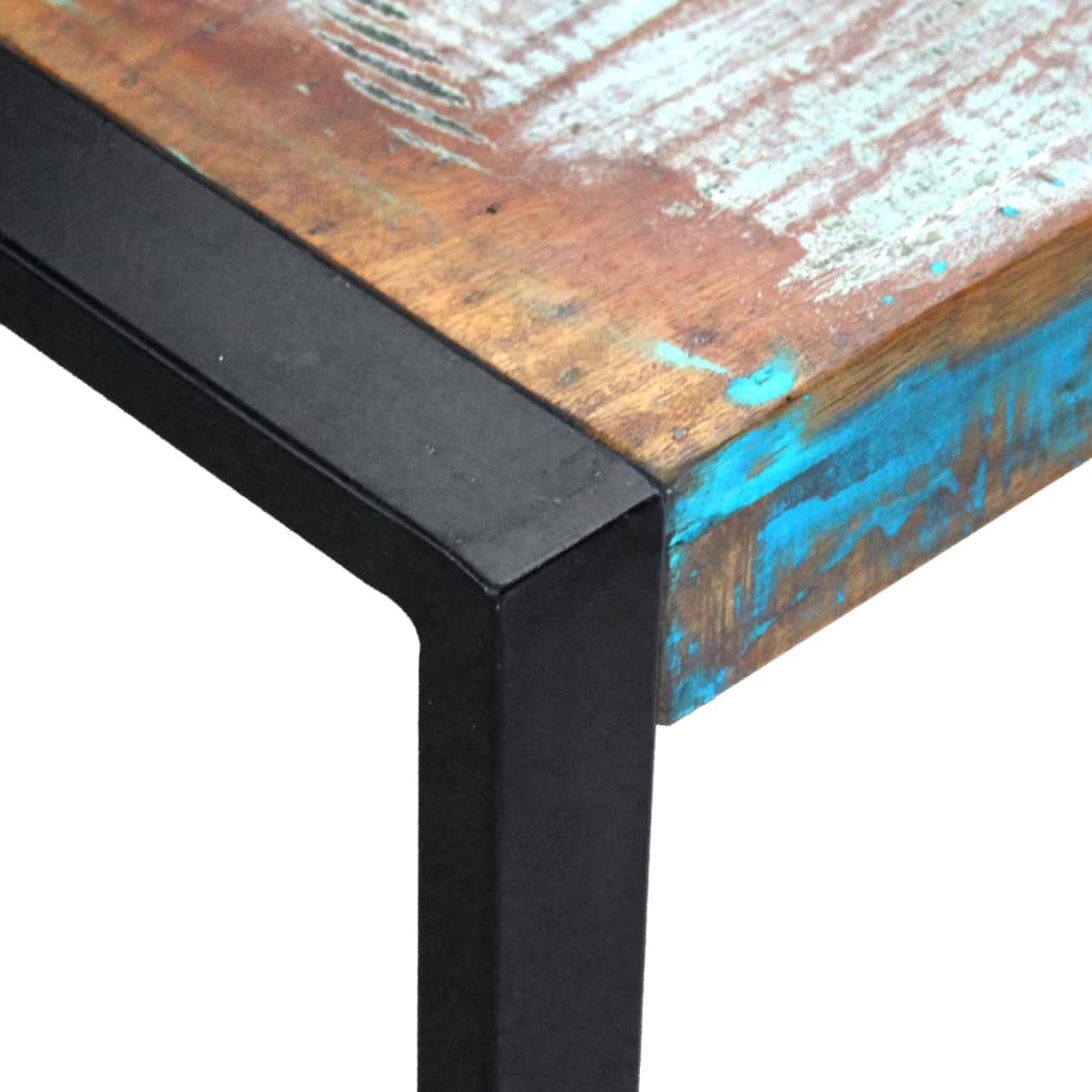 vidaXL Măsuță de cafea, 80 x 80 x 40 cm, lemn masiv reciclat vidaXL Măsuță de cafea, 80 x 80 x 40 cm, lemn masiv reciclat