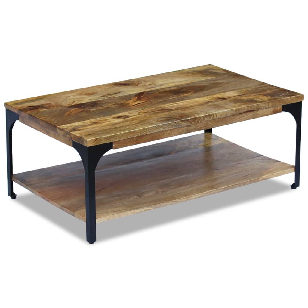 vidaXL Măsuță de cafea din lemn de mango 100x60x38 cm