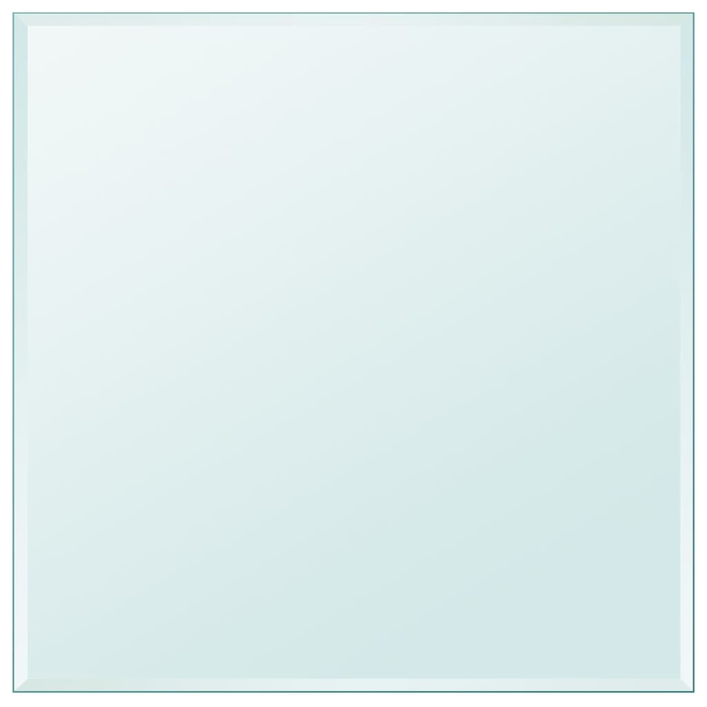 vidaXL Blat de masă din sticlă securizată pătrat 700 x 700 mm vidaXL Blat de masă din sticlă securizată pătrat 700 x 700 mm