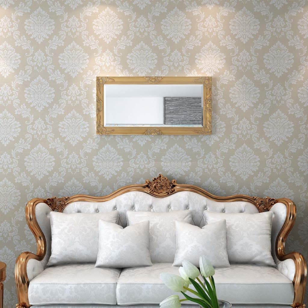 vidaXL Oglindă de perete în stil baroc, 100 x 50 cm, auriu vidaXL Oglindă de perete în stil baroc, 100 x 50 cm, auriu