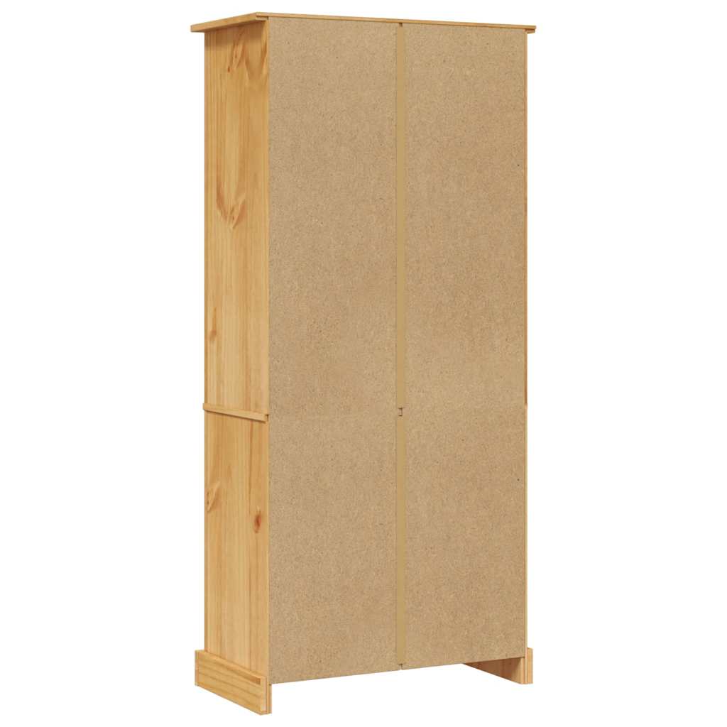 vidaXL Dulap din lemn de pin mexican, colecție Corona, 80x40x170 cm