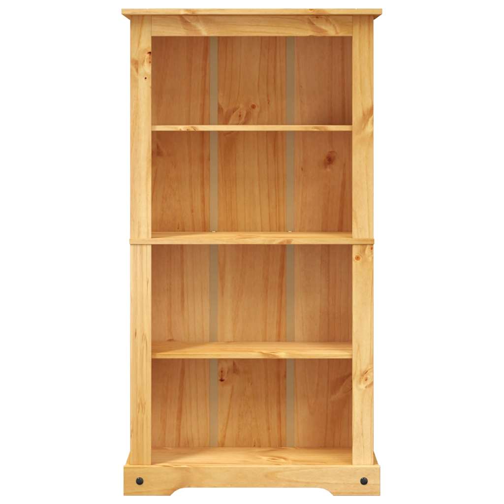 vidaXL Bibliotecă 4 rafturi pin, stil mexican Corona 80x29x150 cm vidaXL Bibliotecă 4 rafturi pin, stil mexican Corona 80x29x150 cm