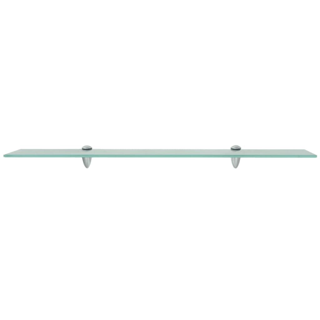 vidaXL Raft suspendat din sticlă, 80 x 10 cm, 8 mm vidaXL Raft suspendat din sticlă, 80 x 10 cm, 8 mm