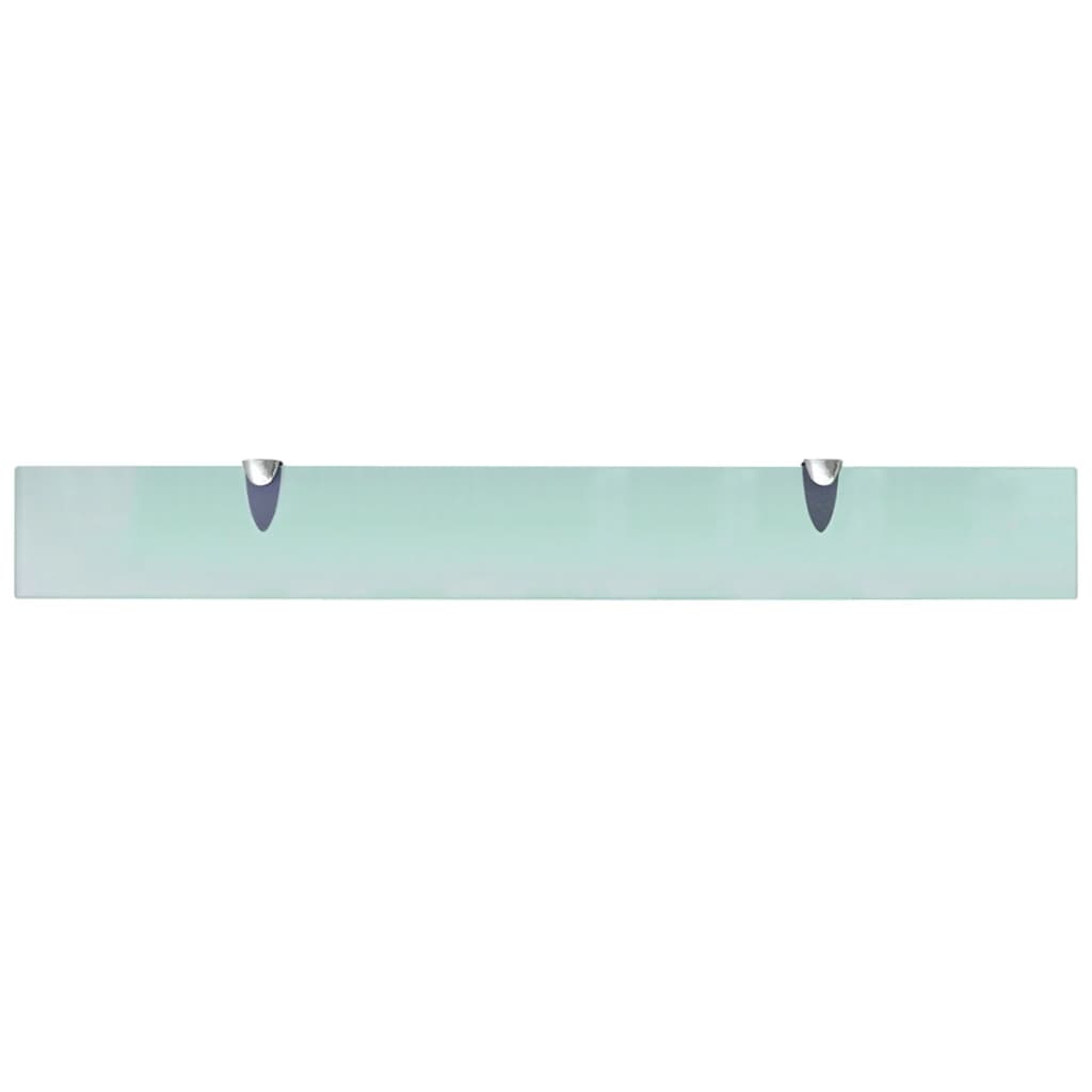 vidaXL Raft suspendat din sticlă, 80 x 10 cm, 8 mm vidaXL Raft suspendat din sticlă, 80 x 10 cm, 8 mm
