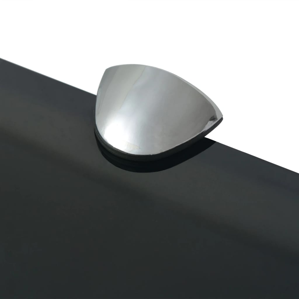 vidaXL Raft suspendat din sticlă, 30 x 10 cm, 8 mm vidaXL Raft suspendat din sticlă, 30 x 10 cm, 8 mm