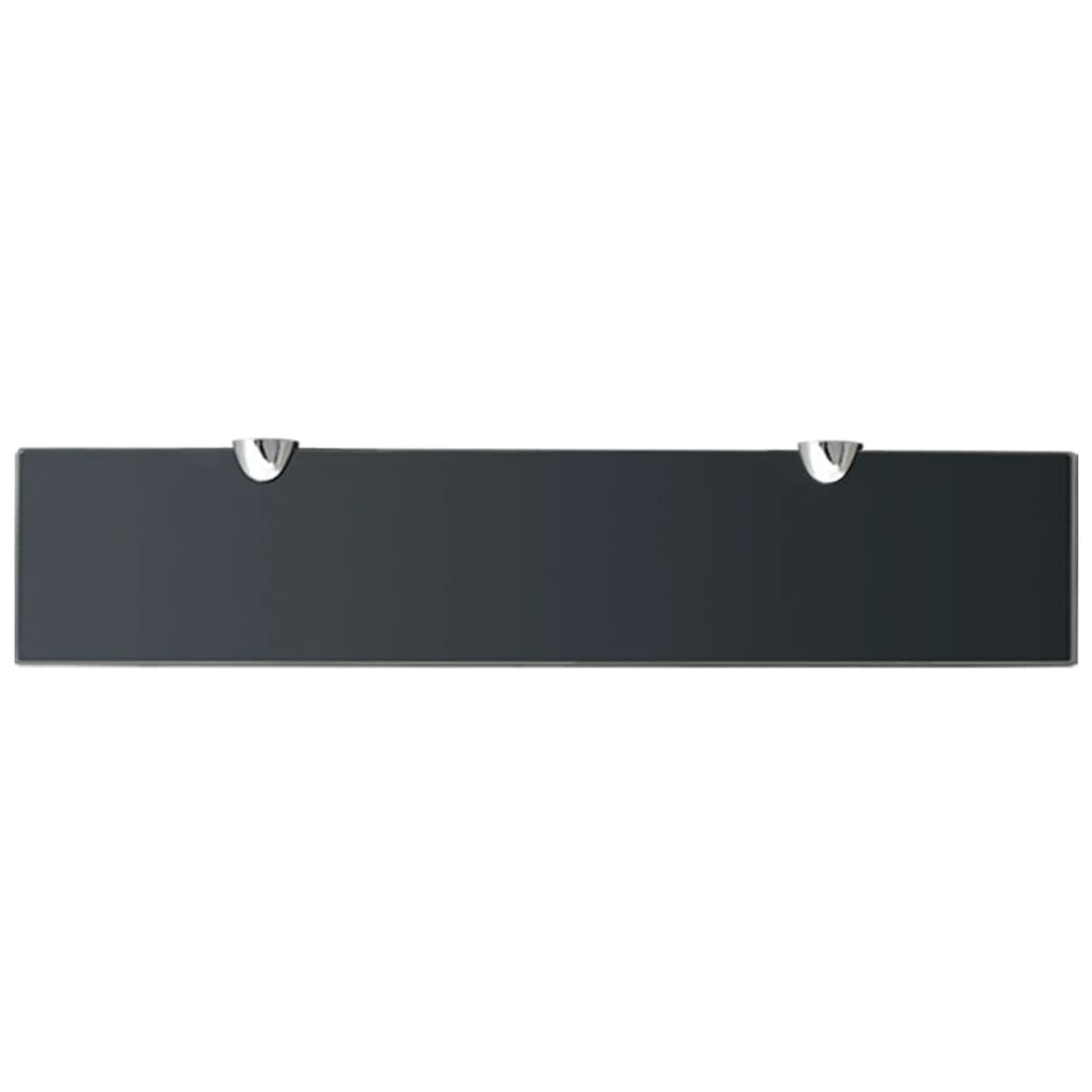 vidaXL Raft suspendat din sticlă, 50 x 10 cm, 8 mm vidaXL Raft suspendat din sticlă, 50 x 10 cm, 8 mm