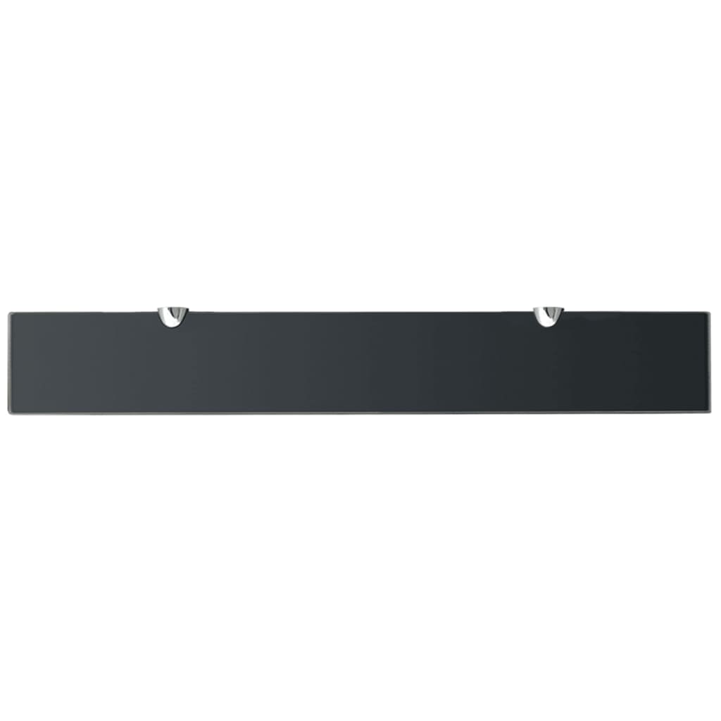 vidaXL Raft suspendat din sticlă, 70 x 10 cm, 8 mm vidaXL Raft suspendat din sticlă, 70 x 10 cm, 8 mm