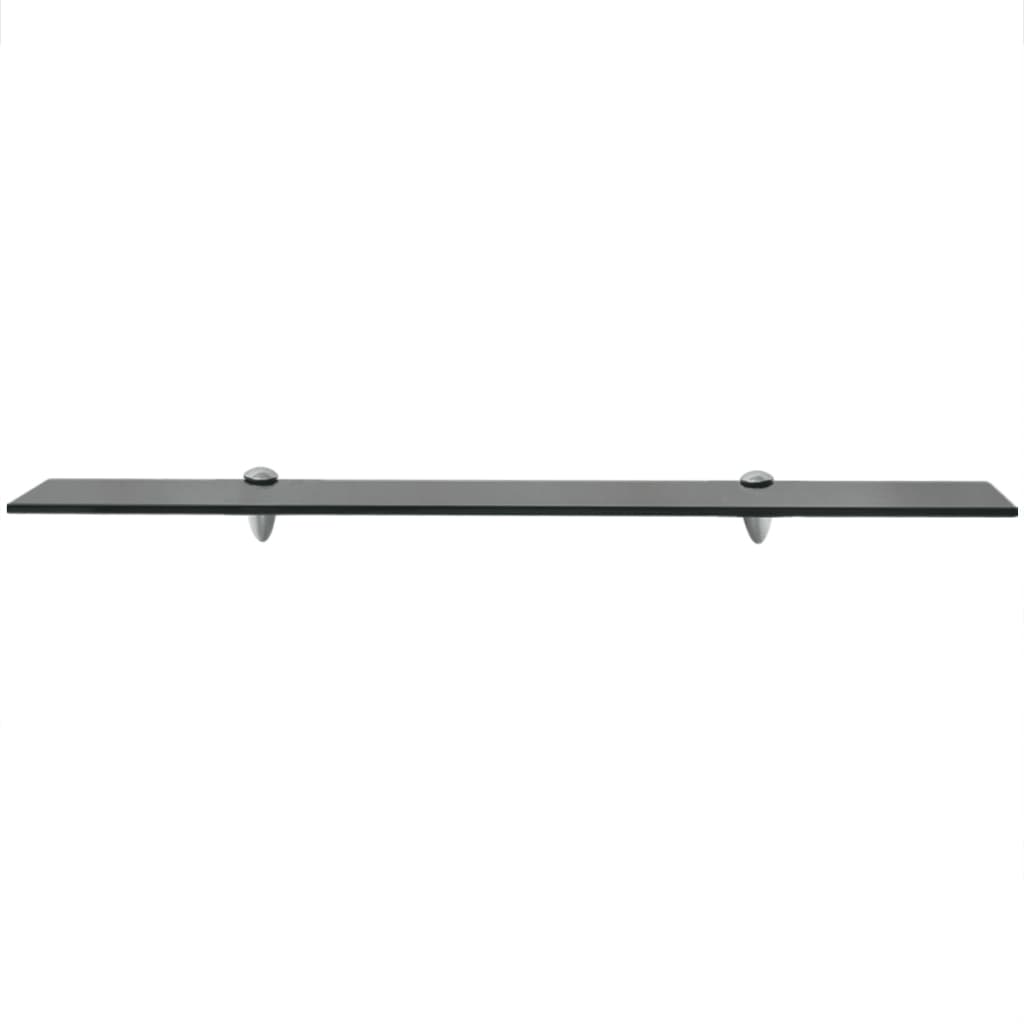 vidaXL Raft suspendat din sticlă, 80 x 10 cm, 8 mm vidaXL Raft suspendat din sticlă, 80 x 10 cm, 8 mm