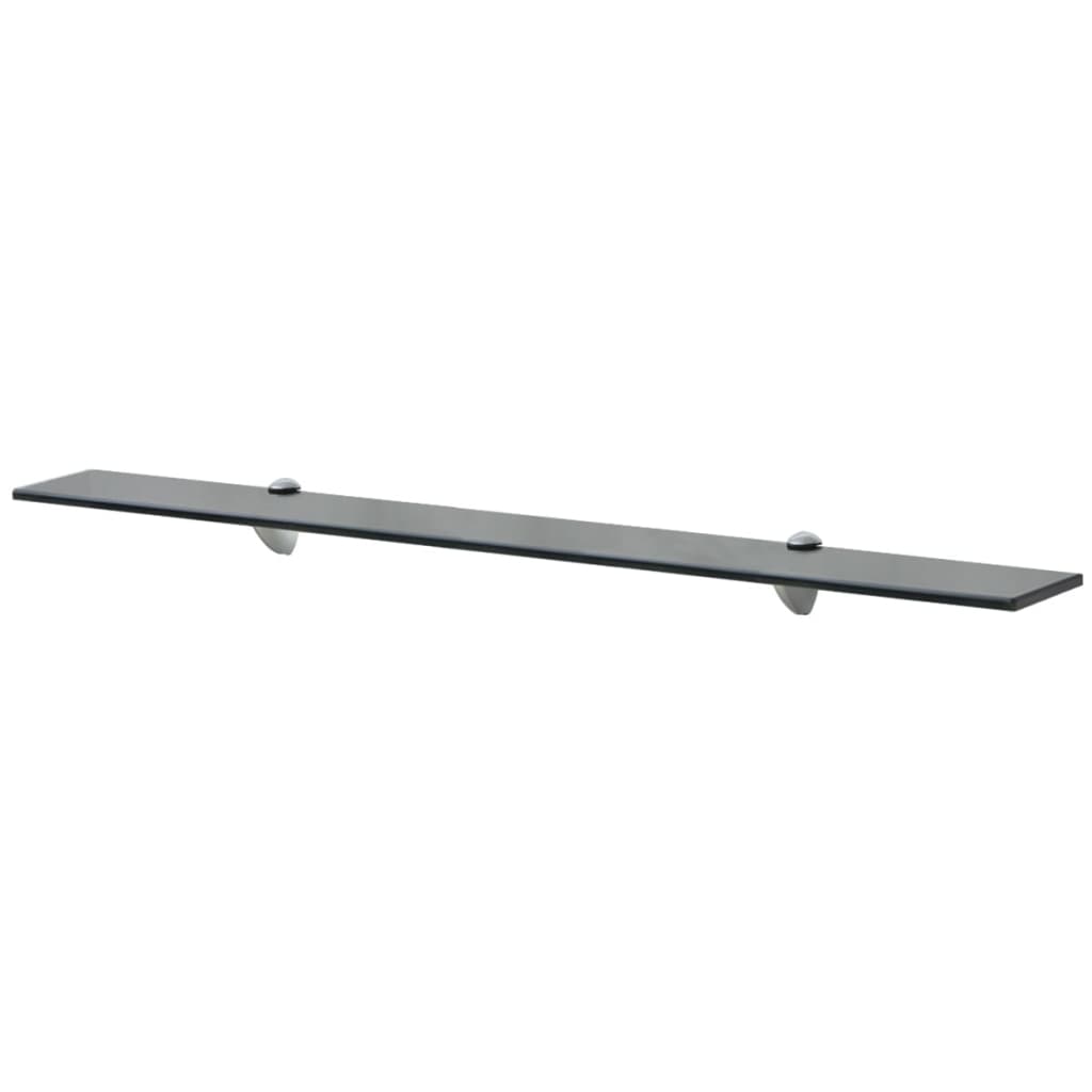 vidaXL Raft suspendat din sticlă, 90 x 10 cm, 8 mm vidaXL Raft suspendat din sticlă, 90 x 10 cm, 8 mm