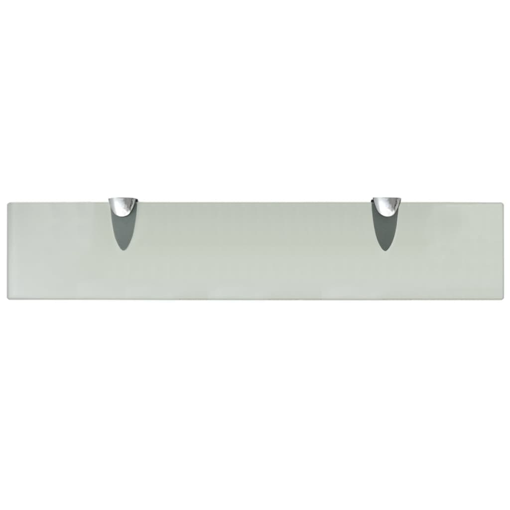 vidaXL Raft suspendat din sticlă, 50 x 10 cm, 8 mm vidaXL Raft suspendat din sticlă, 50 x 10 cm, 8 mm