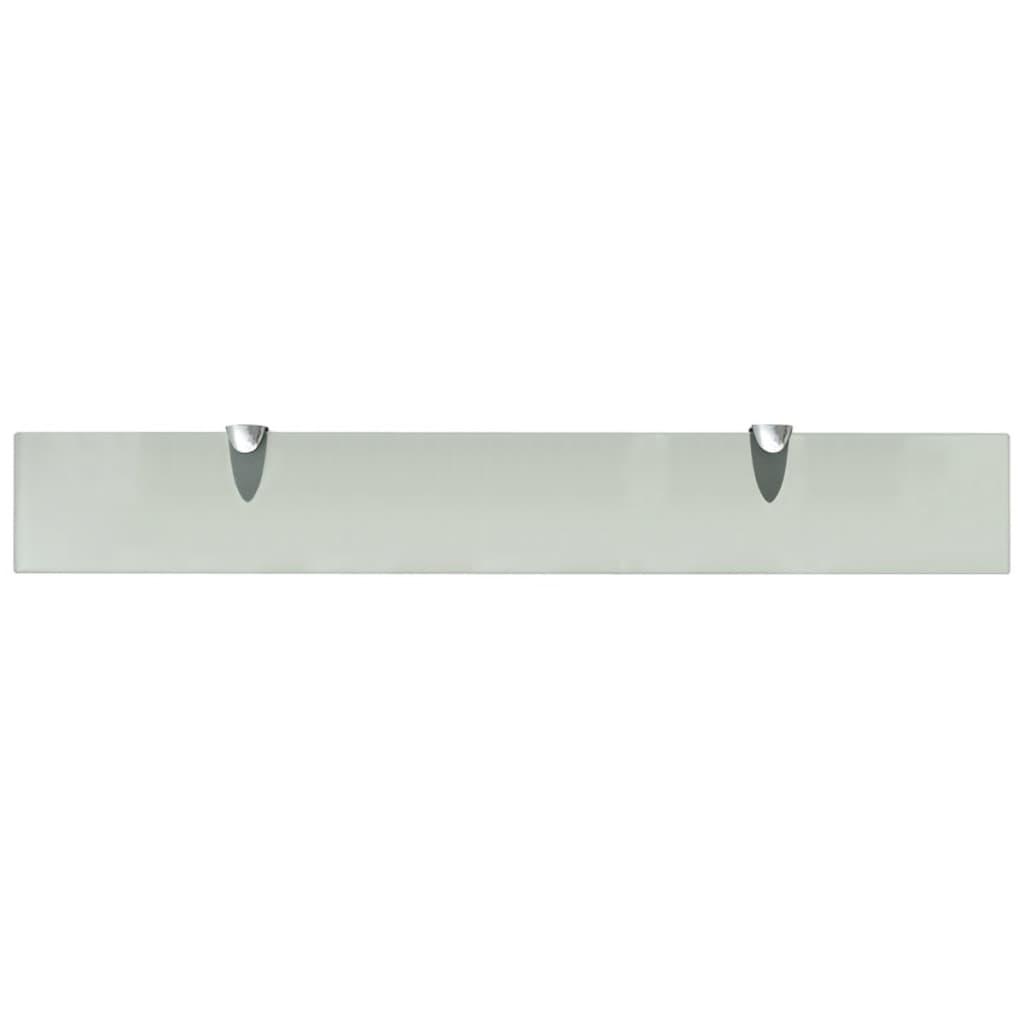 vidaXL Raft suspendat din sticlă, 70 x 10 cm, 8 mm vidaXL Raft suspendat din sticlă, 70 x 10 cm, 8 mm