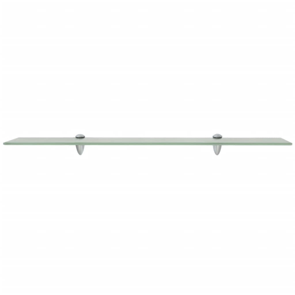 vidaXL Raft suspendat din sticlă, 80 x 10 cm, 8 mm vidaXL Raft suspendat din sticlă, 80 x 10 cm, 8 mm