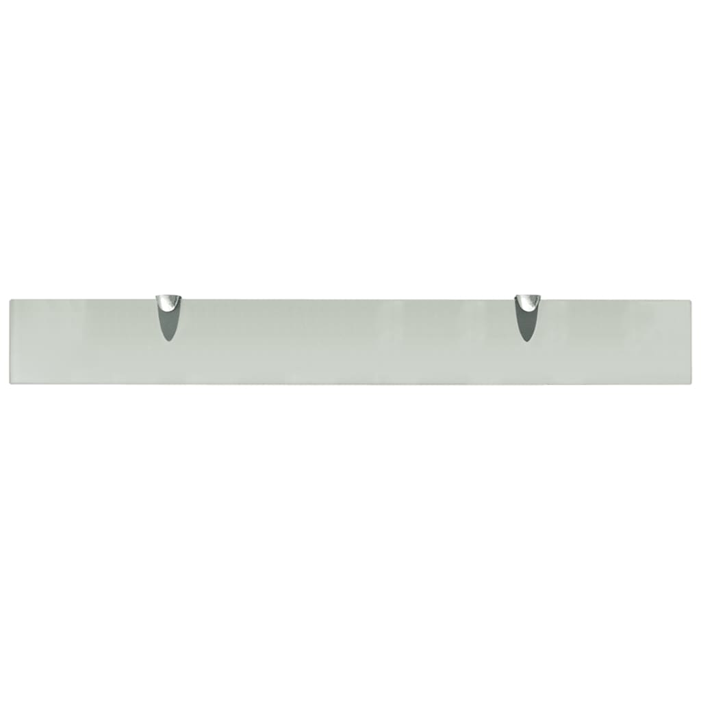 vidaXL Raft suspendat din sticlă, 80 x 10 cm, 8 mm vidaXL Raft suspendat din sticlă, 80 x 10 cm, 8 mm