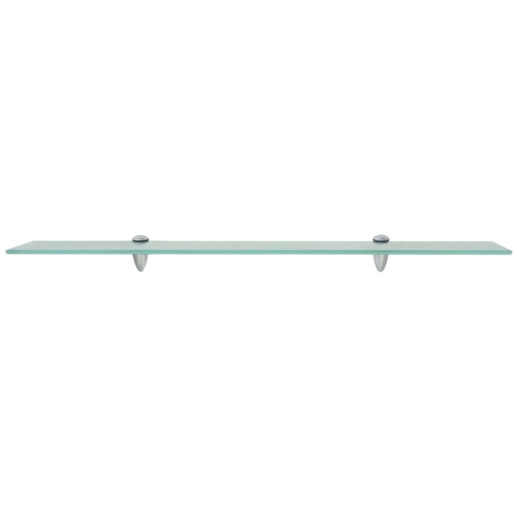 vidaXL Raft suspendat din sticlă, 80 x 20 cm, 8 mm vidaXL Raft suspendat din sticlă, 80 x 20 cm, 8 mm
