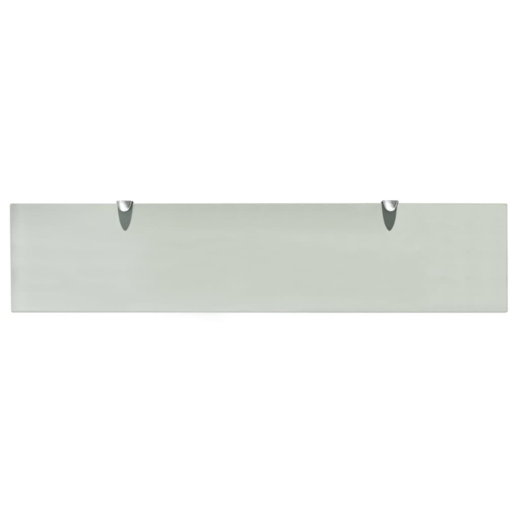 vidaXL Raft suspendat din sticlă, 90 x 20 cm, 8 mm vidaXL Raft suspendat din sticlă, 90 x 20 cm, 8 mm