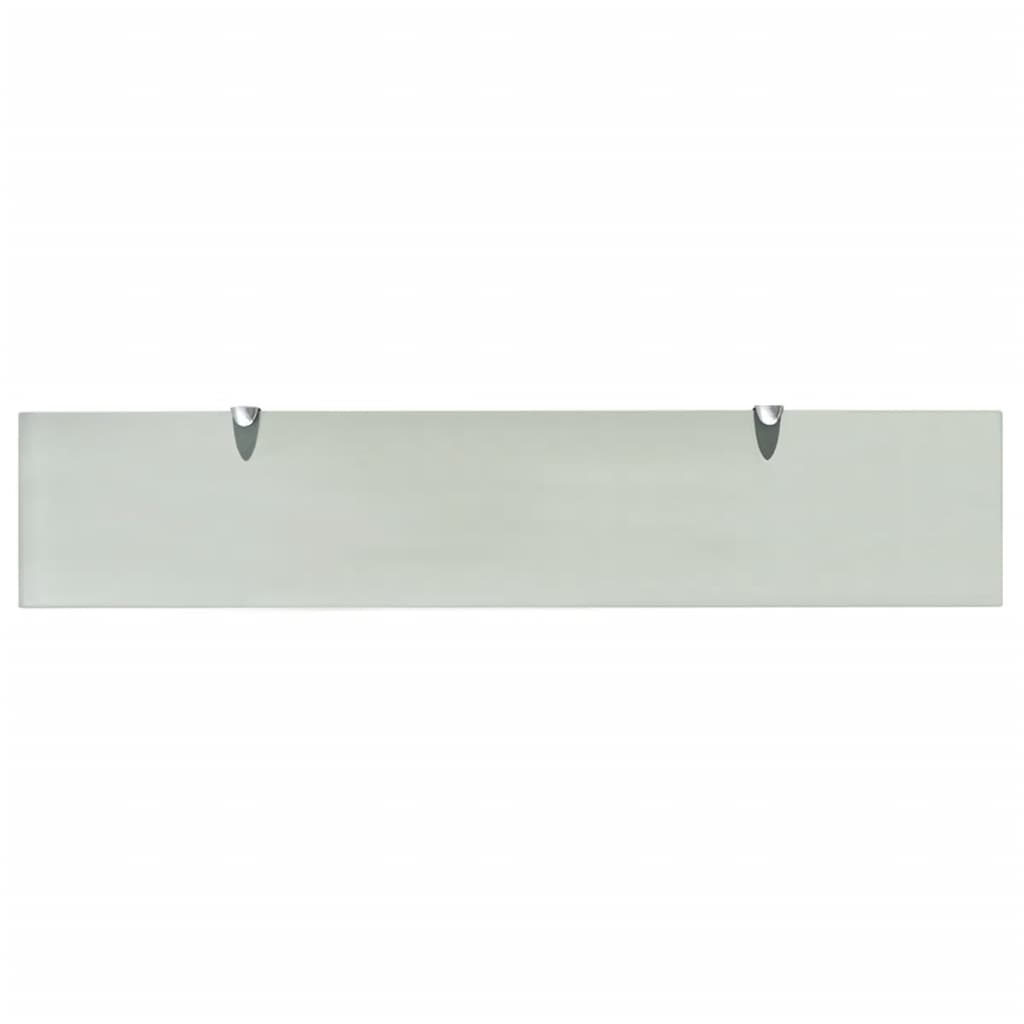 vidaXL Raft suspendat din sticlă, 100 x 20 cm, 8 mm vidaXL Raft suspendat din sticlă, 100 x 20 cm, 8 mm