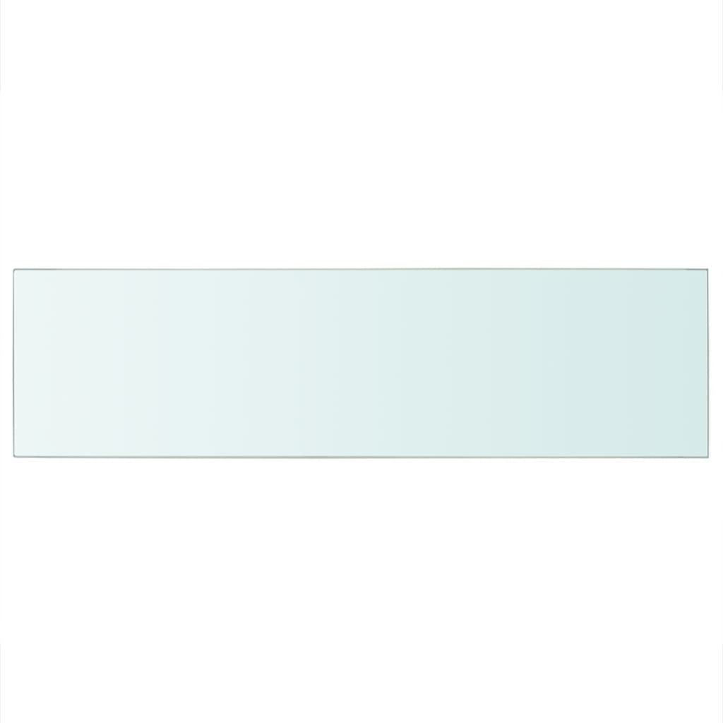vidaXL Raft din sticlă transparentă, 90 x 25 cm vidaXL Raft din sticlă transparentă, 90 x 25 cm