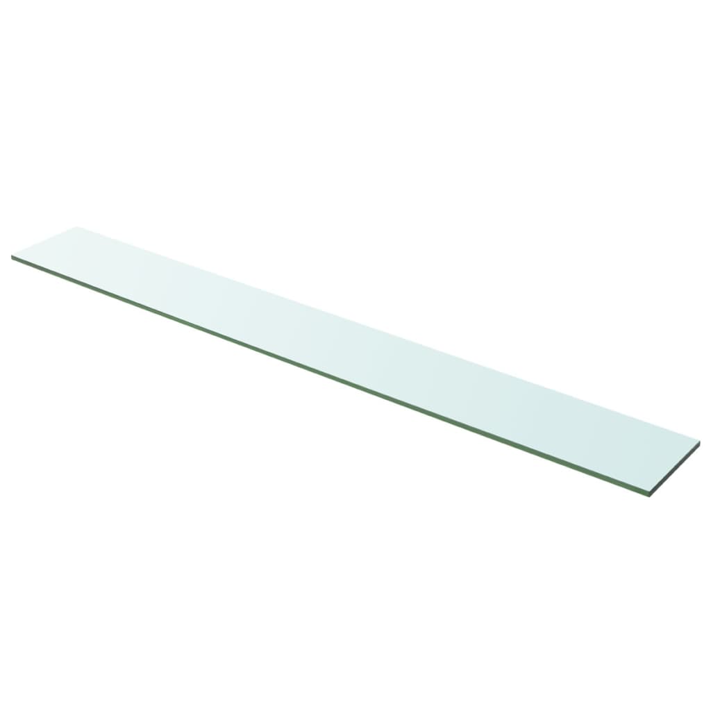 vidaXL Raft din sticlă transparentă, 100 x 12 cm vidaXL Raft din sticlă transparentă, 100 x 12 cm