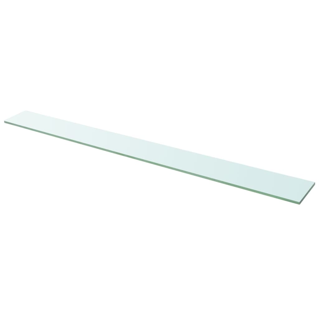 vidaXL Raft din sticlă transparentă, 110 x 12 cm vidaXL Raft din sticlă transparentă, 110 x 12 cm
