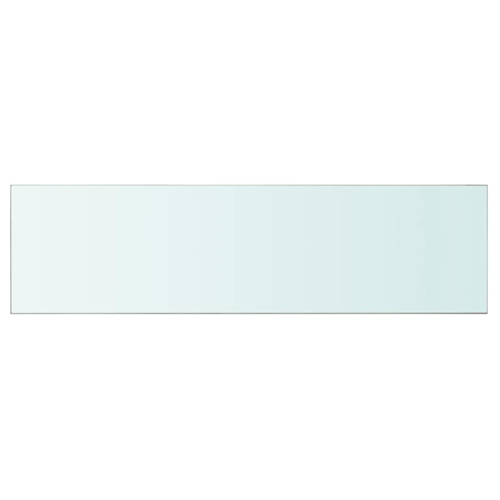 vidaXL Raft din sticlă transparentă, 110 x 30 cm vidaXL Raft din sticlă transparentă, 110 x 30 cm
