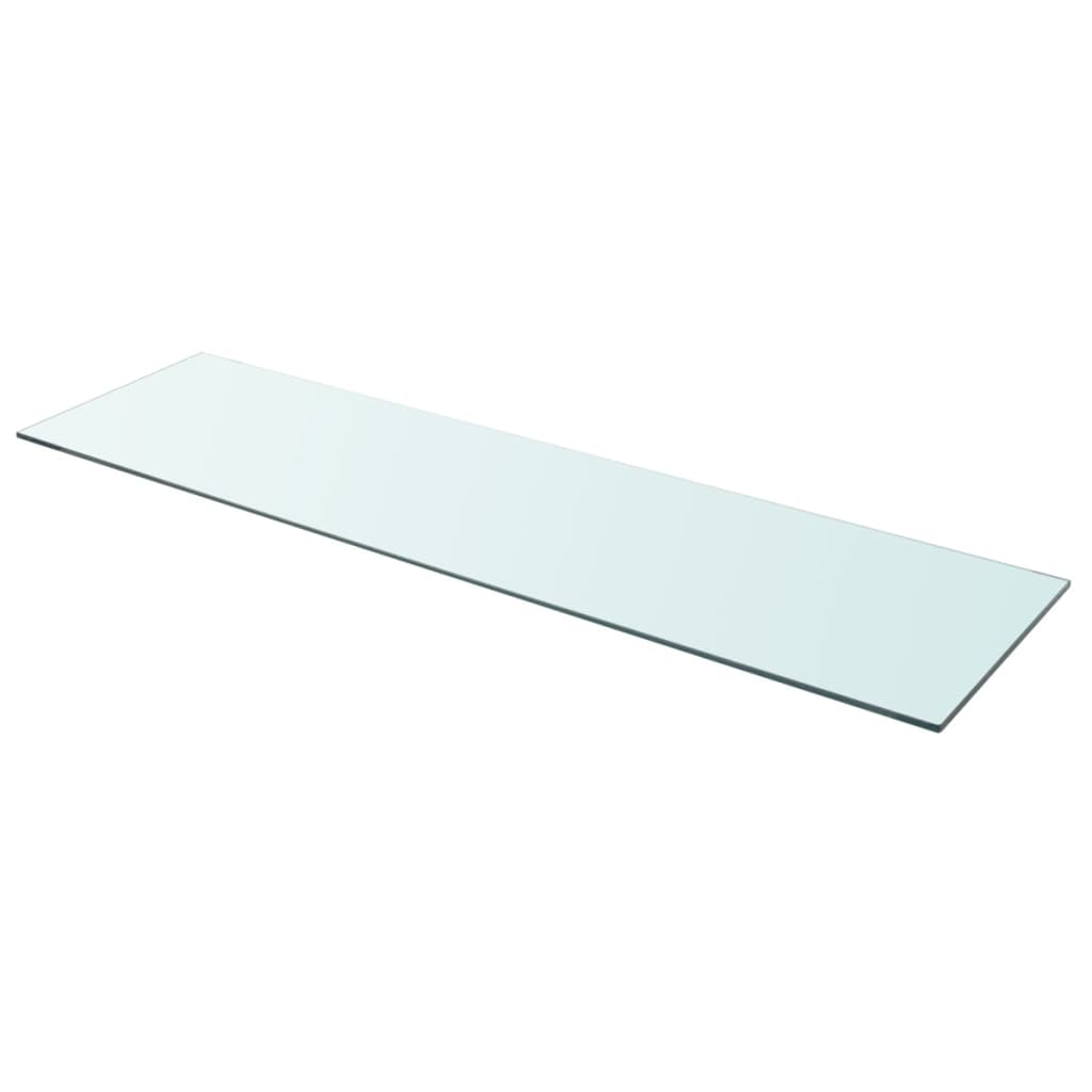vidaXL Raft din sticlă transparentă, 110 x 30 cm vidaXL Raft din sticlă transparentă, 110 x 30 cm