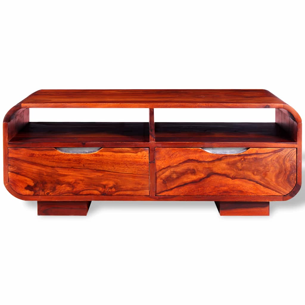 vidaXL Măsuță de cafea din lemn masiv de acacia, 90 x 40 x 35 cm