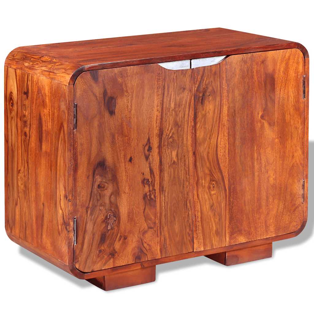 vidaXL Dulap, 75 x 35 x 60 cm, lemn masiv de acacia vidaXL Dulap, 75 x 35 x 60 cm, lemn masiv de acacia