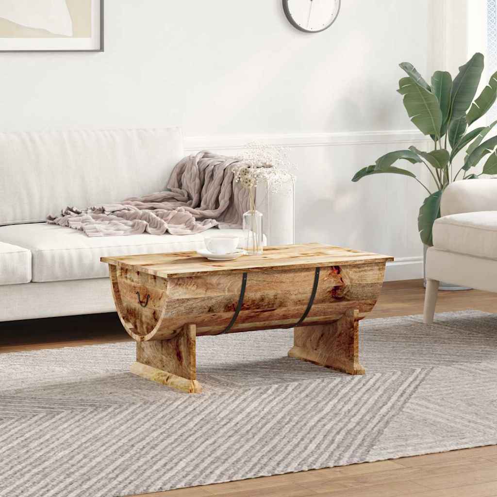 vidaXL Măsuță de cafea din lemn masiv de mango 88 x 50 x 40 cm vidaXL Măsuță de cafea din lemn masiv de mango 88 x 50 x 40 cm