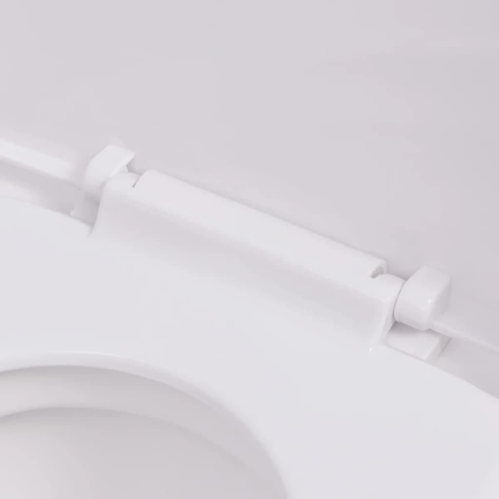 vidaXL Vas toaletă cu montare pe perete, ceramică, alb vidaXL Vas toaletă cu montare pe perete, ceramică, alb