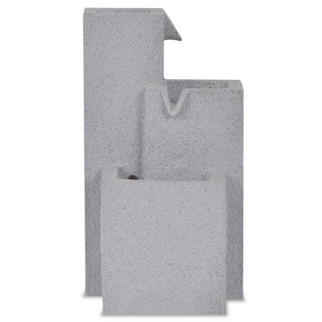 vidaXL Fântână de interior, polirășină, iluminare LED vidaXL Fântână de interior, polirășină, iluminare LED