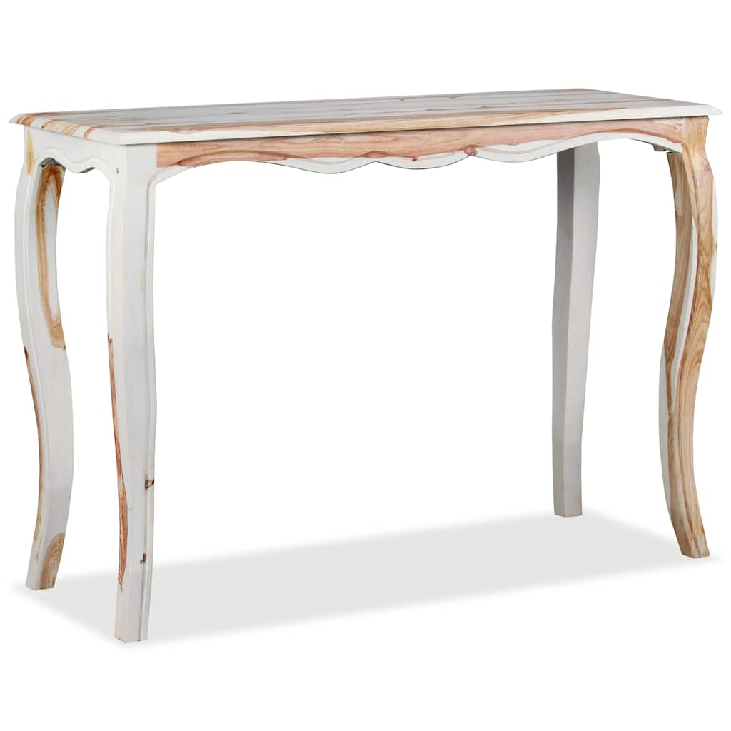 vidaXL Masă consolă, lemn masiv acacia, 110x40x76 cm