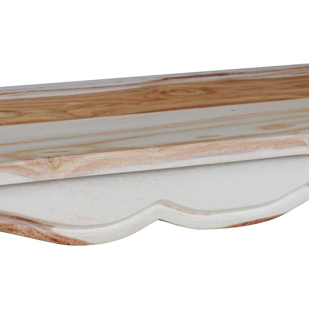 vidaXL Masă consolă, lemn masiv acacia, 110x40x76 cm