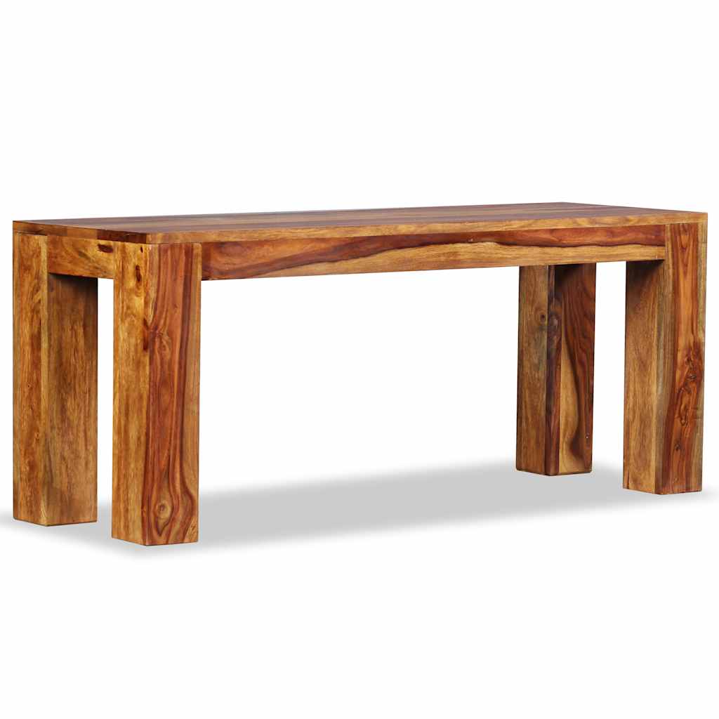 vidaXL Bancă din lemn masiv de acacia 110x35x45 cm