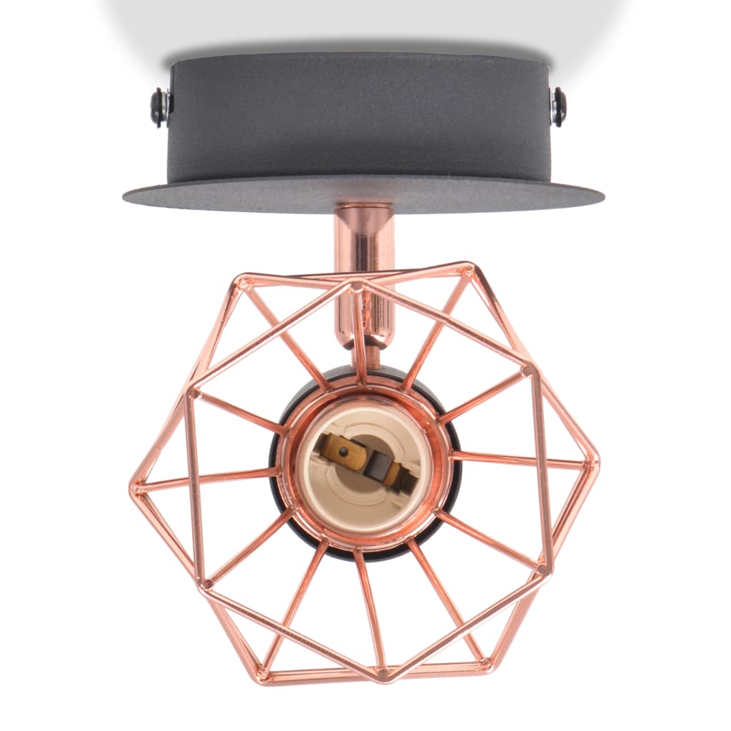 vidaXL Lămpi de perete, 2 buc, cu 2 becuri LED cu filament 8 W vidaXL Lămpi de perete, 2 buc, cu 2 becuri LED cu filament 8 W
